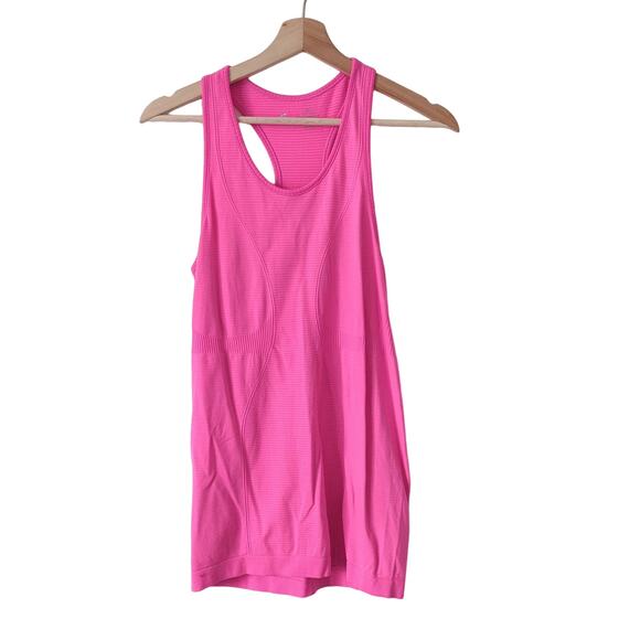 Zyia Active Tank Top Hot Pink Racerback Size Medium Swiftly Copper Charged - Picture 1 of 6